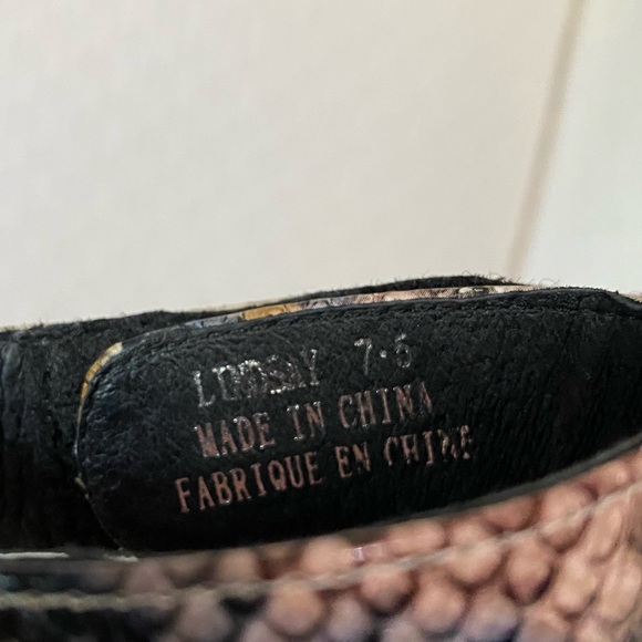 Jeffrey Campbell snake print heels - Picture 2 of 5